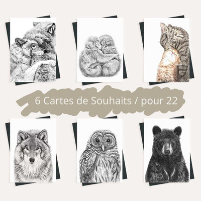 Complete NEW "With You" Collection - 6 Greeting Cards Bundle - LE NID atelier