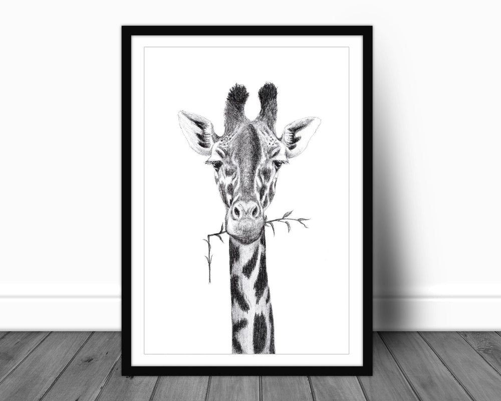 Giraffe Portrait - LE NID atelier
