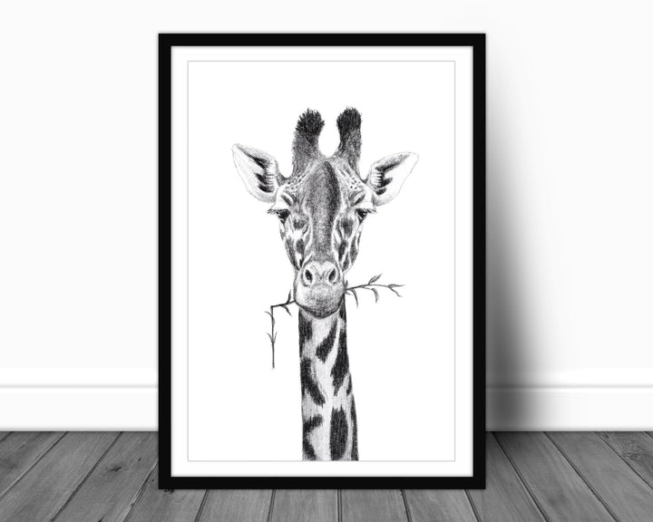 Giraffe Portrait - LE NID atelier