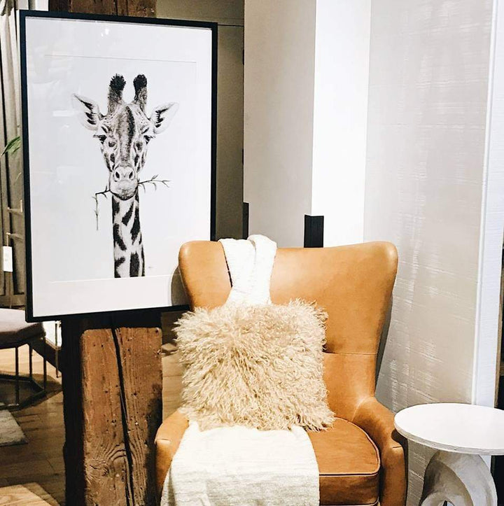 Giraffe Portrait - LE NID atelier