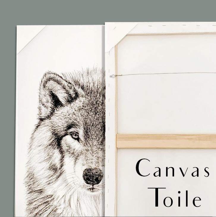 Mama Fox with baby - Color - LE NID atelier