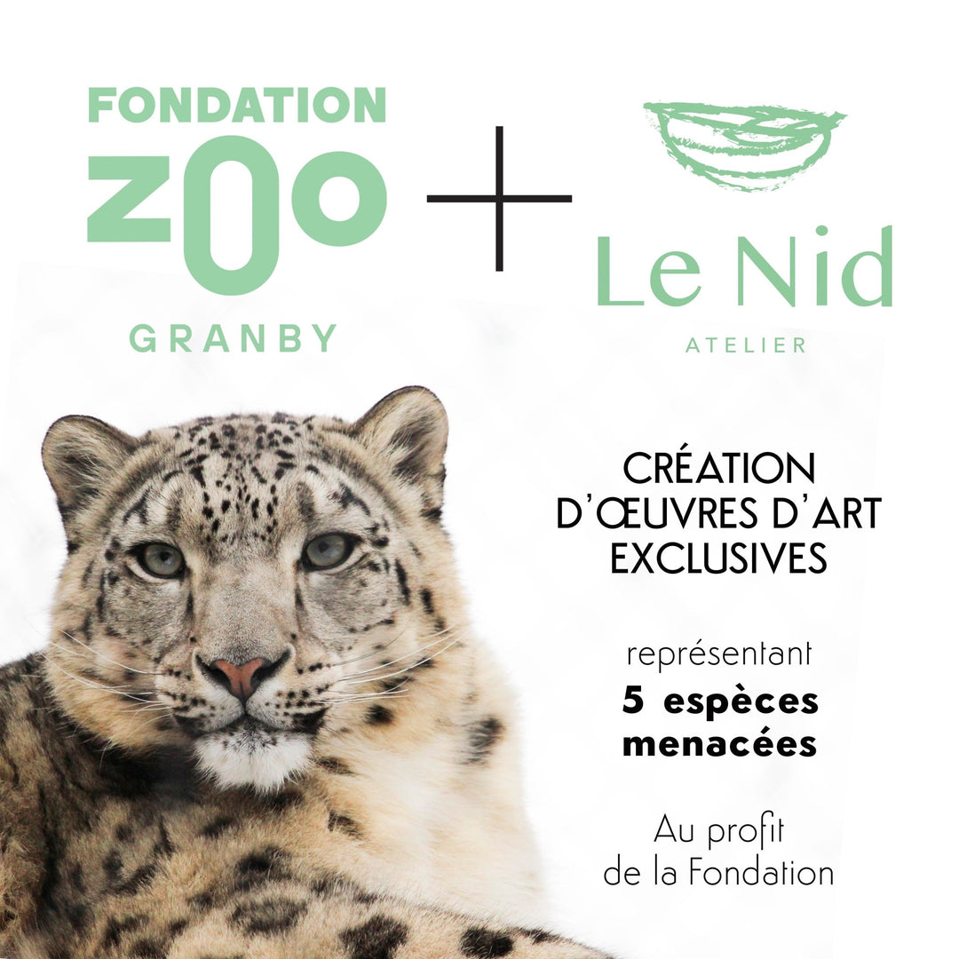 The story behind the collaboration between LE NID atelier and La Fondation du zoo de Granby - LE NID atelier