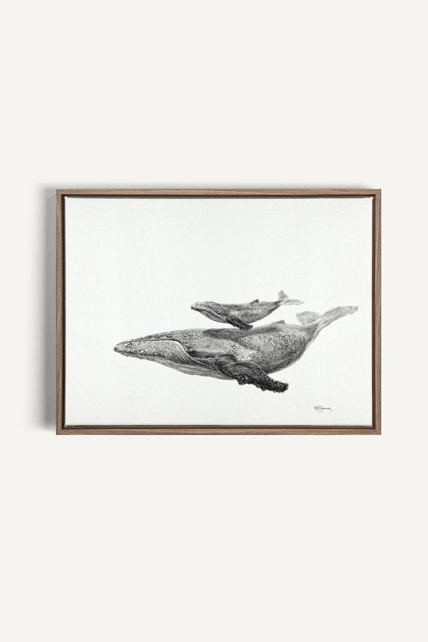 Nautical Framed Canvas Wall Art - LE NID atelier