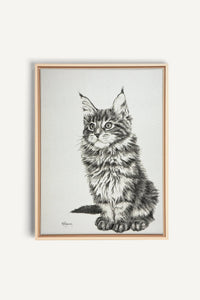 Adorables chats, impression sur toile