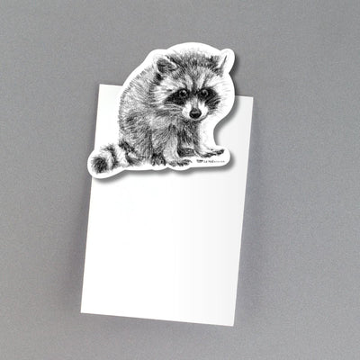 Adorable Raccoon Magnet - LE NID atelier