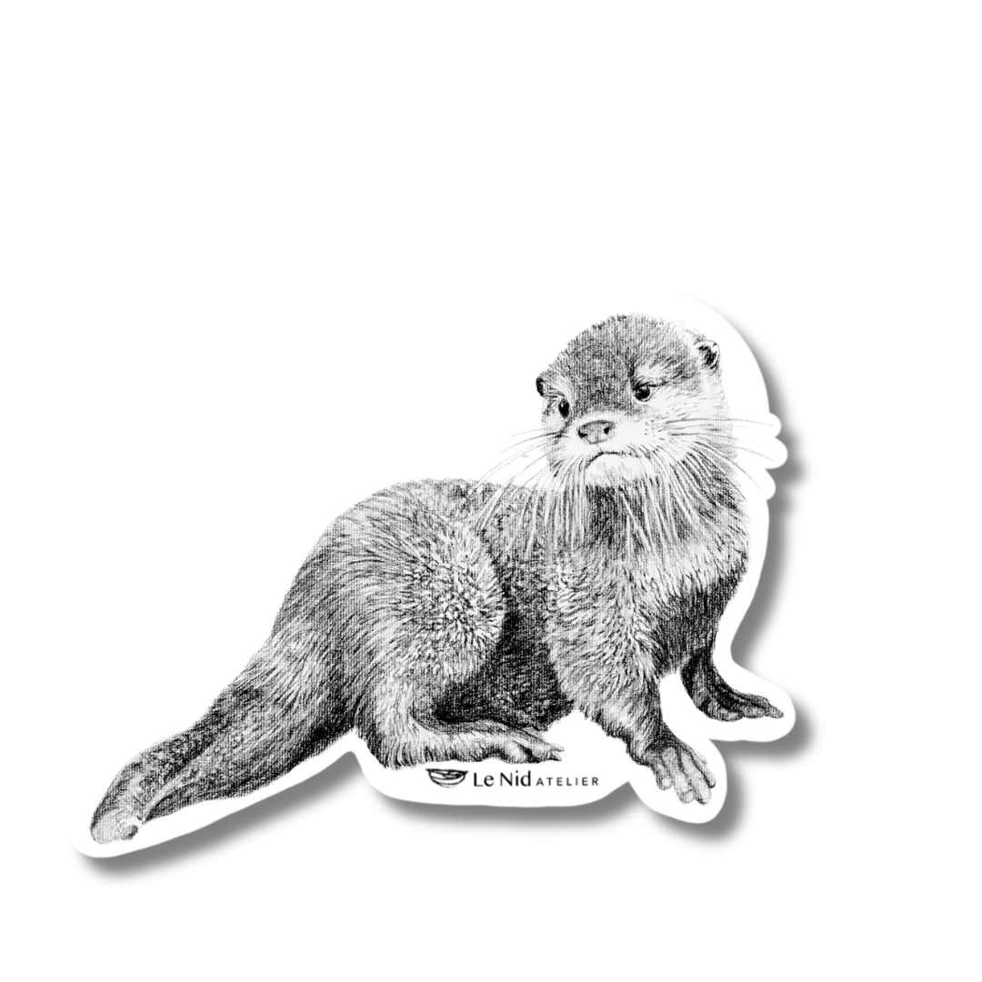 Baby Otter Magnet - LE NID atelier