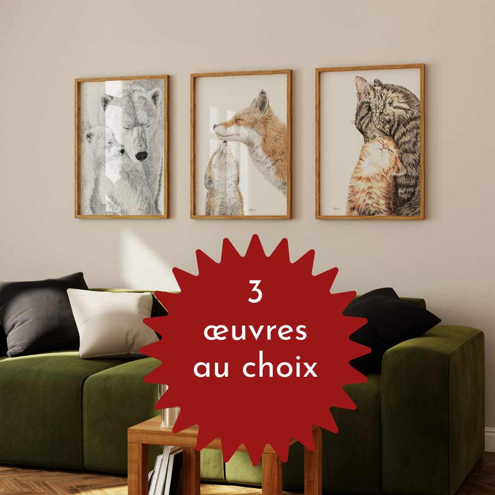 BUNDLE - Choose any 3 illustrations - LE NID atelier