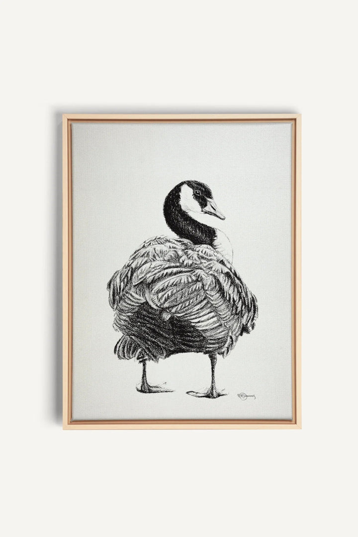Canada Goose, canvas print - LE NID atelier