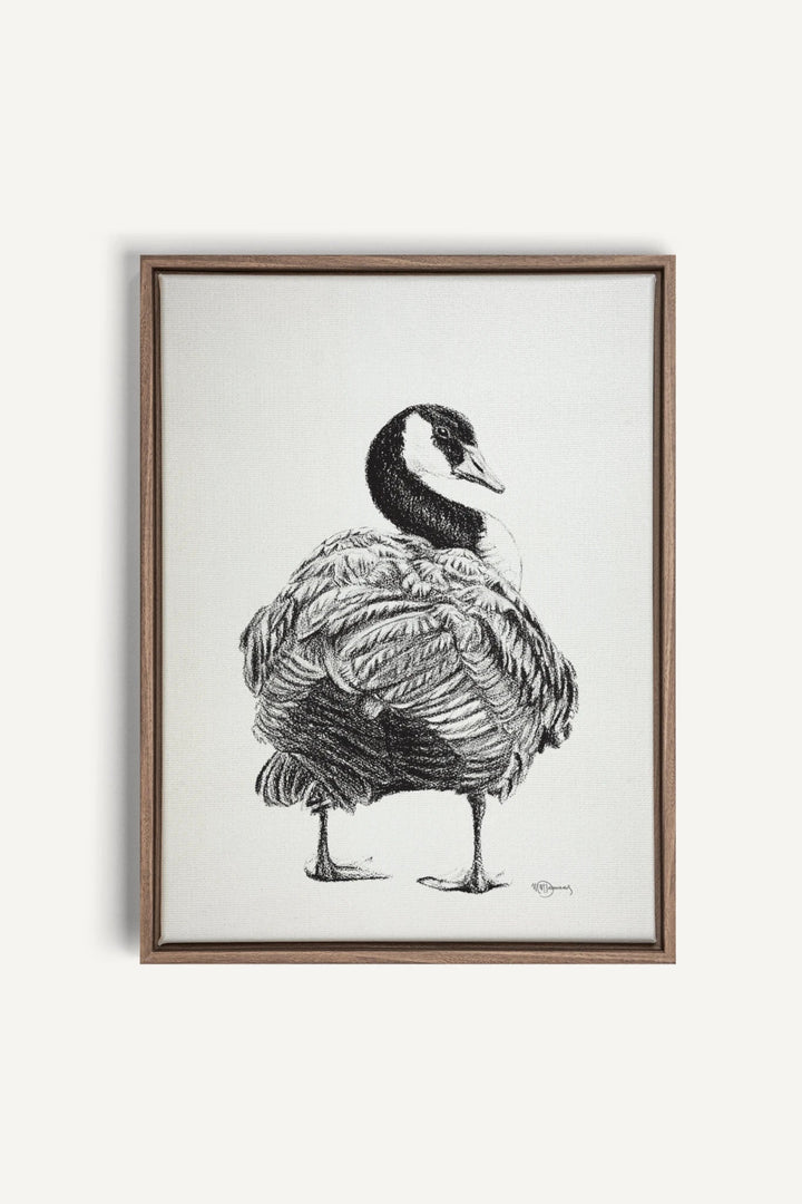 Canada Goose, canvas print - LE NID atelier