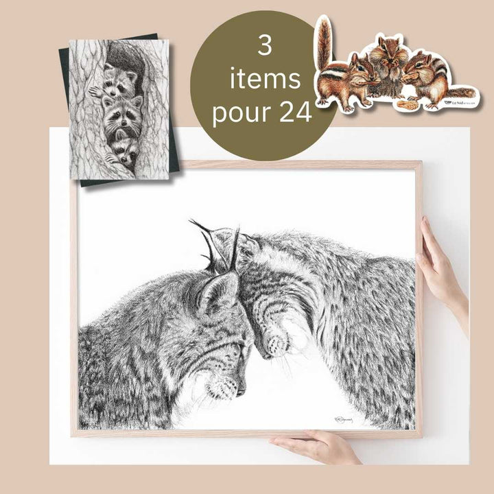 CHOICE - One 8x10 print + 1 print + 1 sticker - LE NID atelier