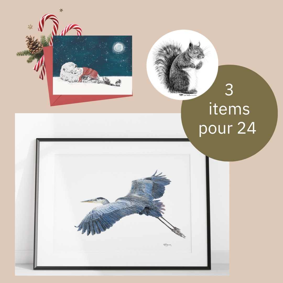 CHOICE - One 8x10 print + 2 items - LE NID atelier
