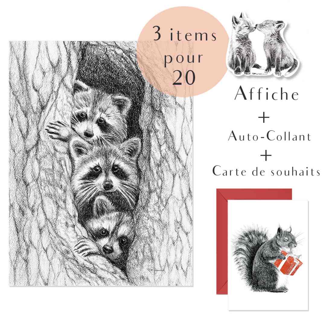 CHOICE - One 8x10 print + 2 items - LE NID atelier
