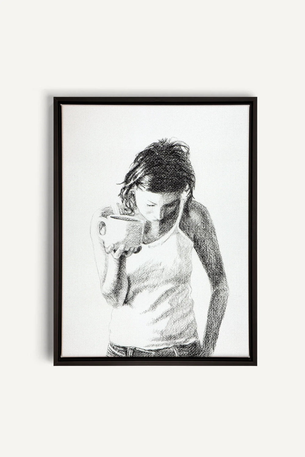Coffee Lover, canvas print - LE NID atelier