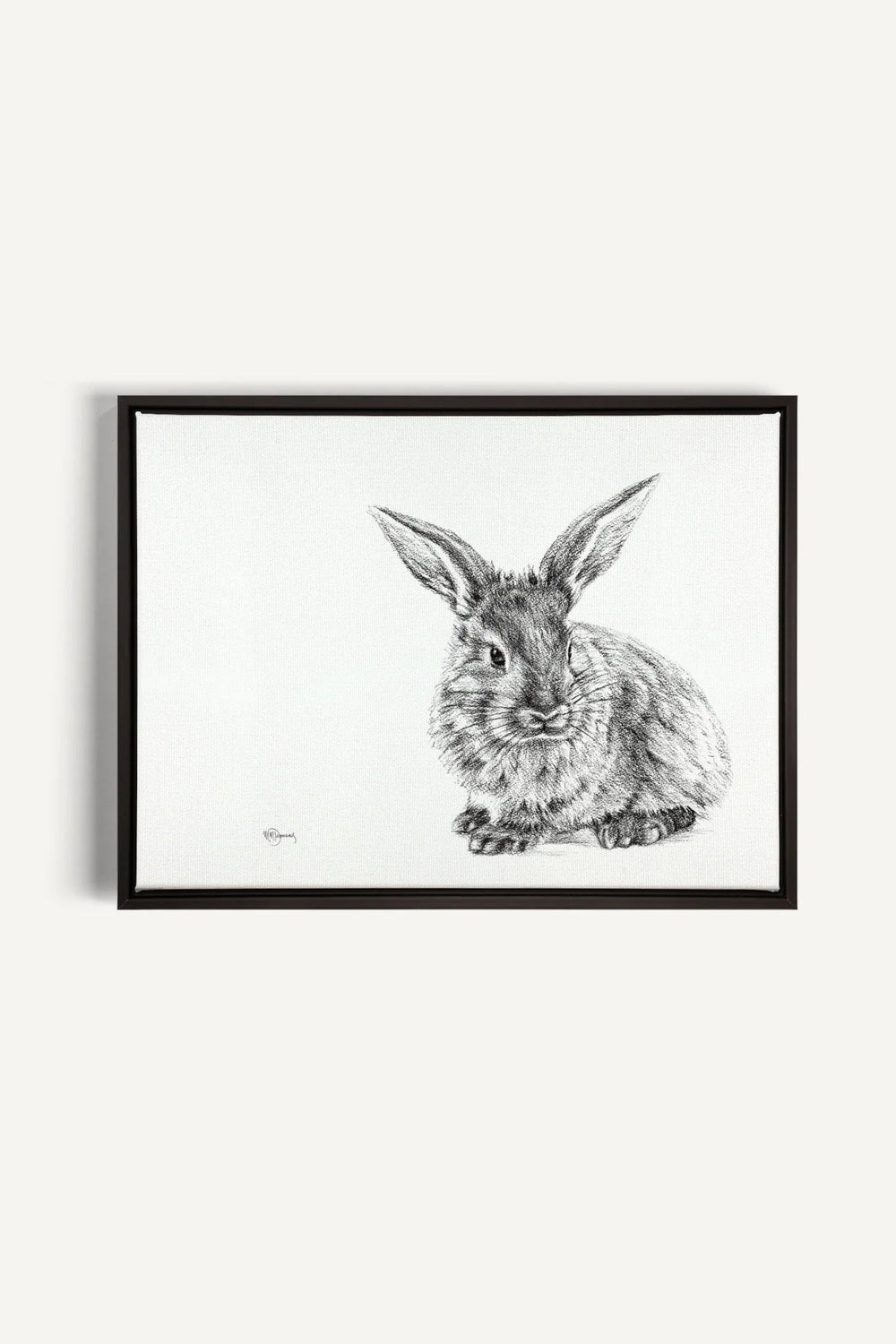 Cute Rabbit, canvas print - LE NID atelier