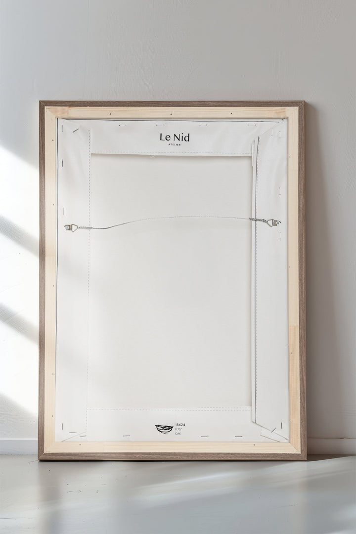 Cute sleeping Panda, canvas print - LE NID atelier