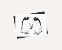 Gentoo Penguins - Greeting Card