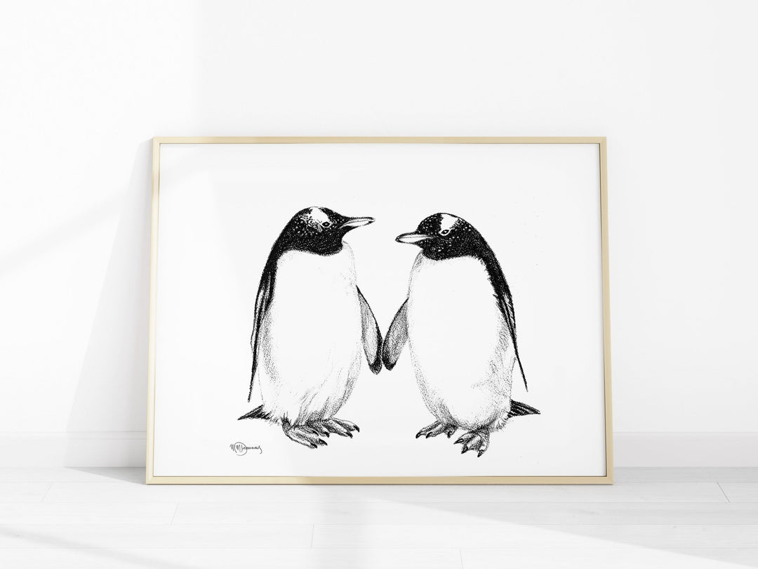 Gentoo Penguins - Print - LE NID atelier