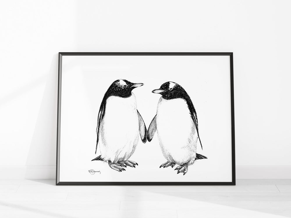 Gentoo Penguins - Print - LE NID atelier