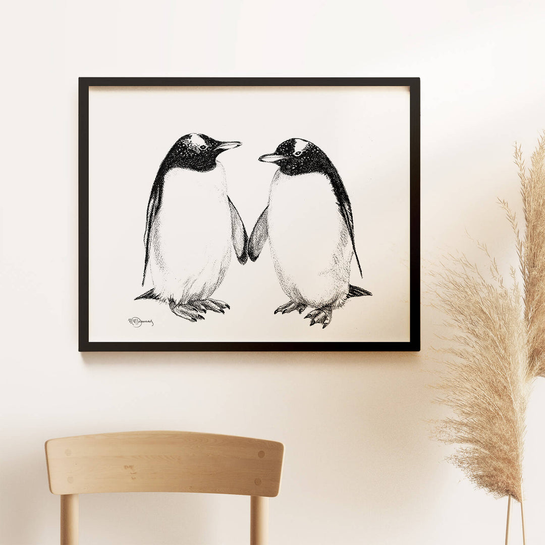 Gentoo Penguins - Print - LE NID atelier