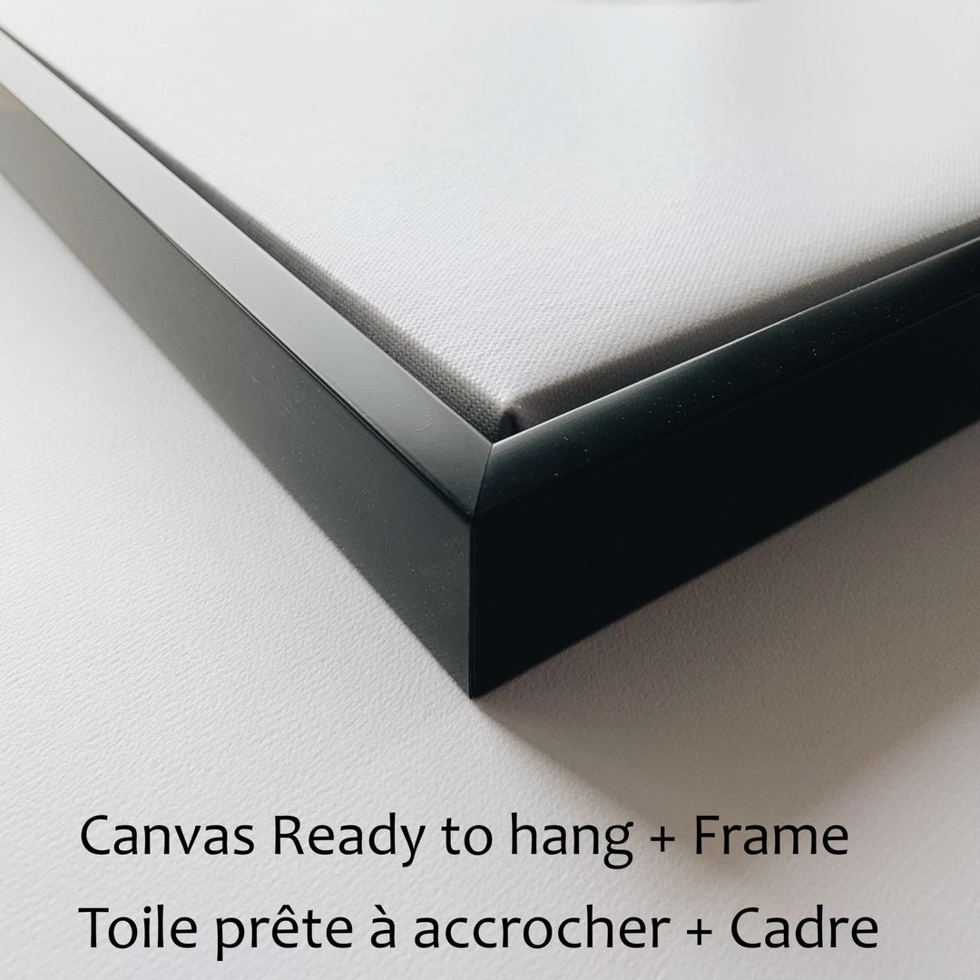 Majestic Moose, canvas print