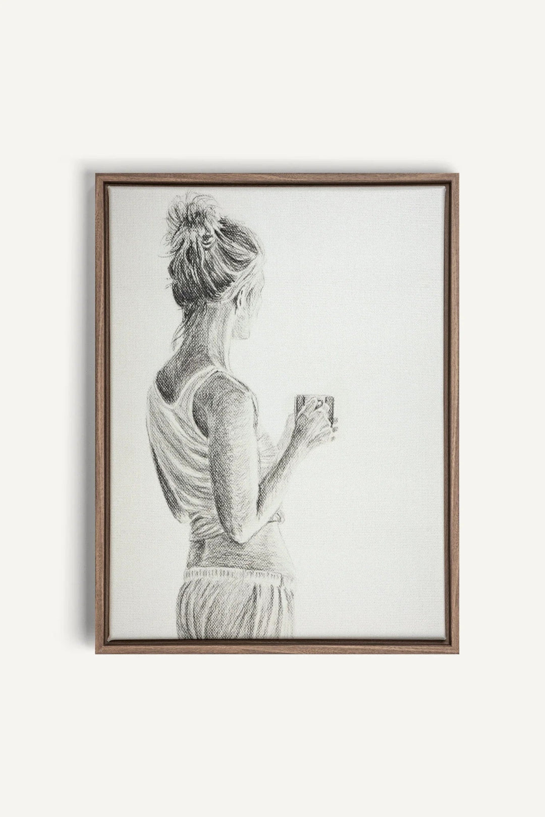 Morning Coffee, canvas print - LE NID atelier