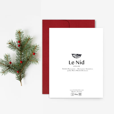 NEW - 5 Christmas Greeting Card Bundle 2024 - Special Christmas Card BUNDLE - LE NID atelier