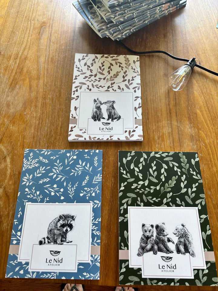 Notebook Trio - LE NID atelier