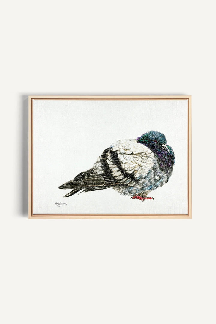 Pigeon, canvas print - LE NID atelier