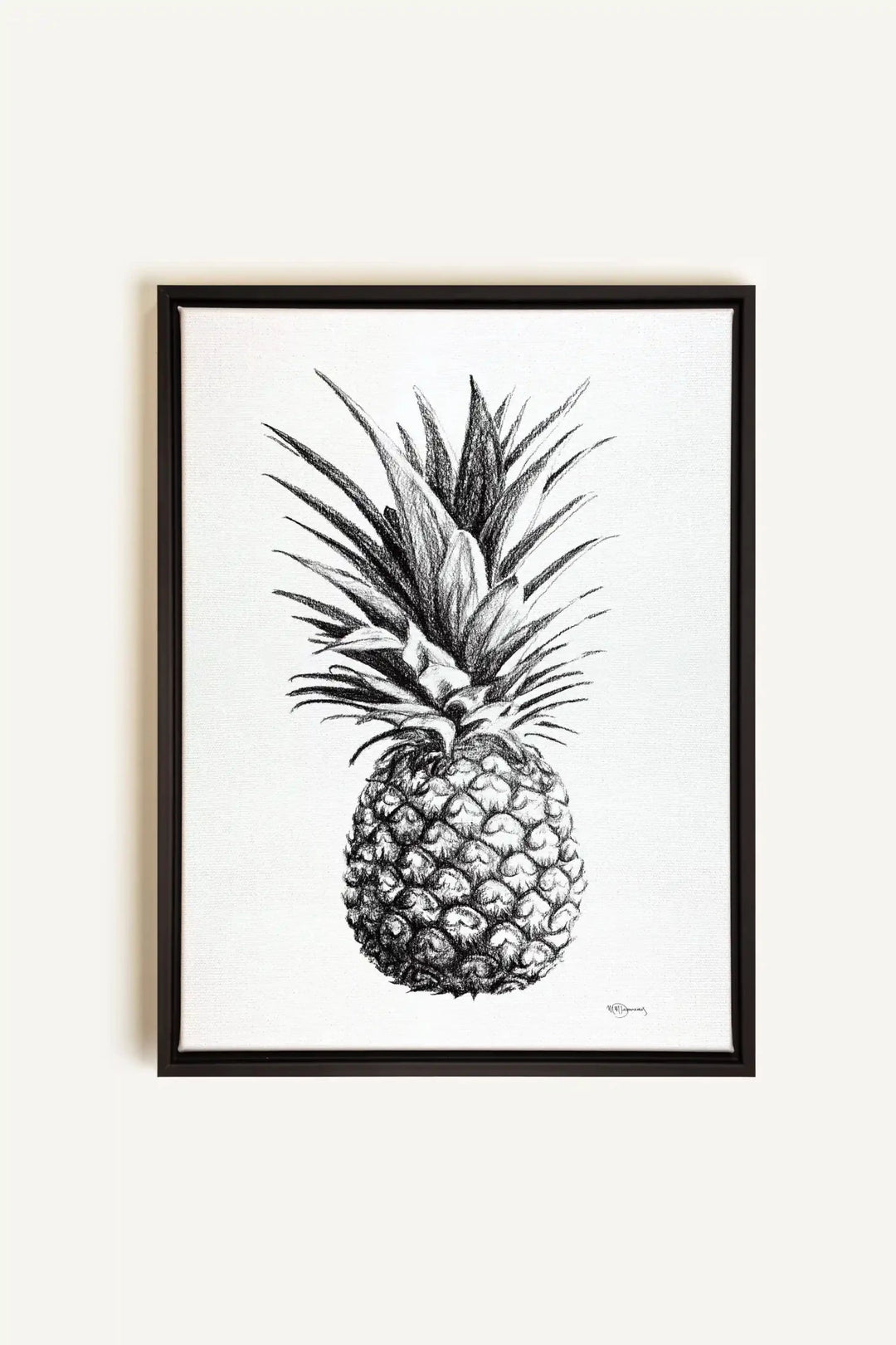 Pineapple, canvas print - LE NID atelier
