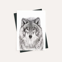 The Wolf Greeting Card