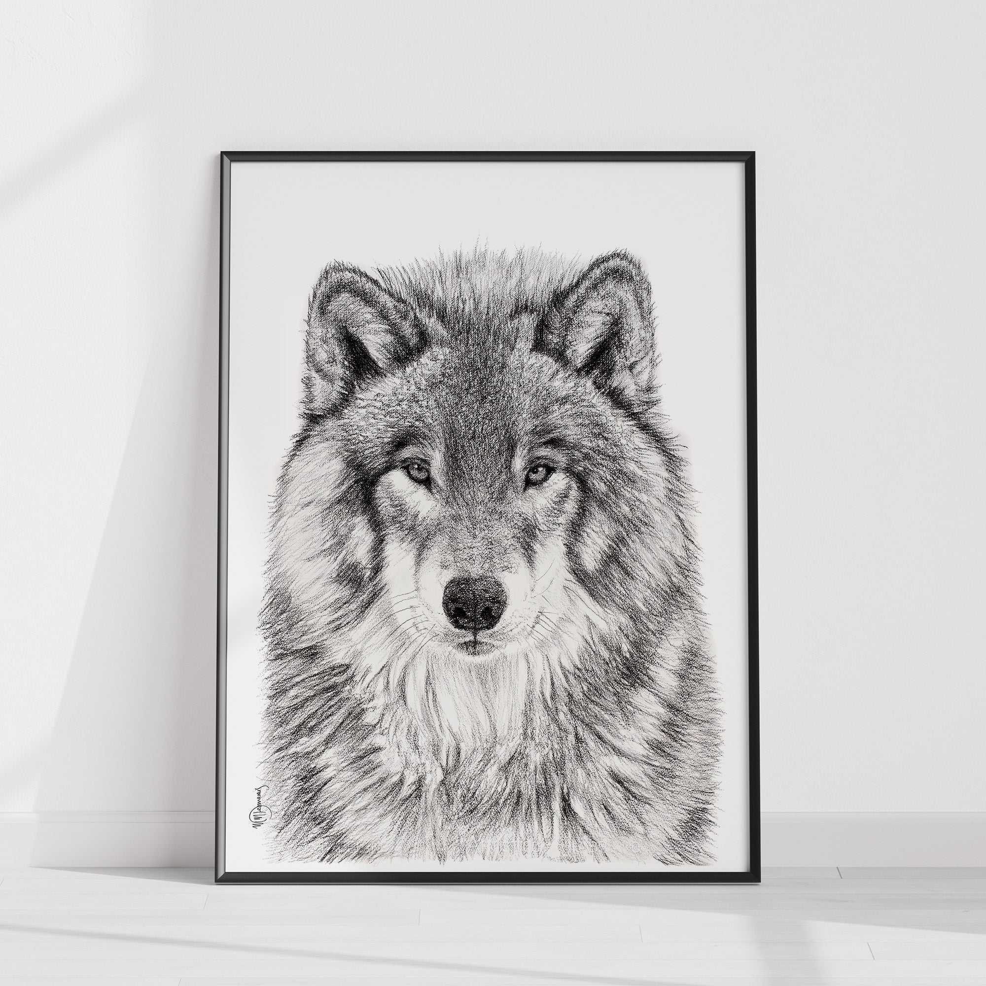 All wildlife prints and canvases Black and white animal wall decor LE NID atelier