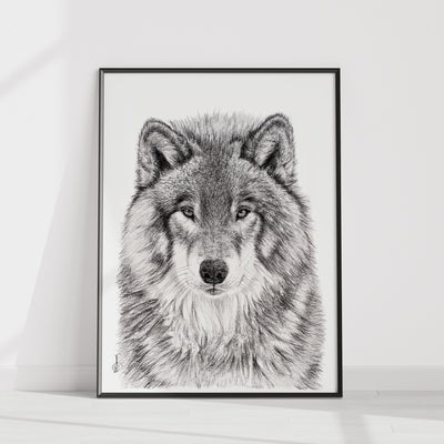The Wolf Portrait - LE NID atelier