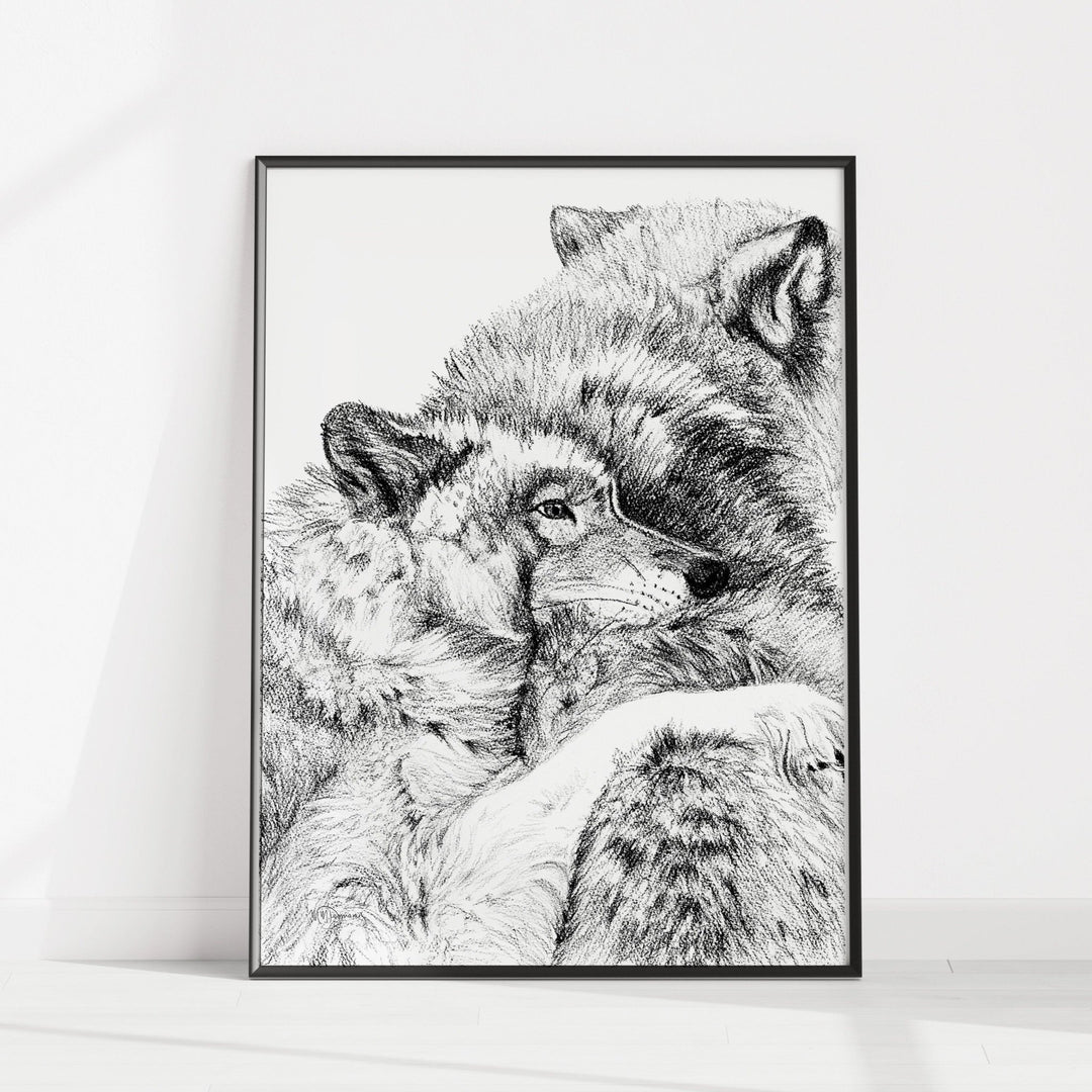 Wolf Cuddles - LE NID atelier