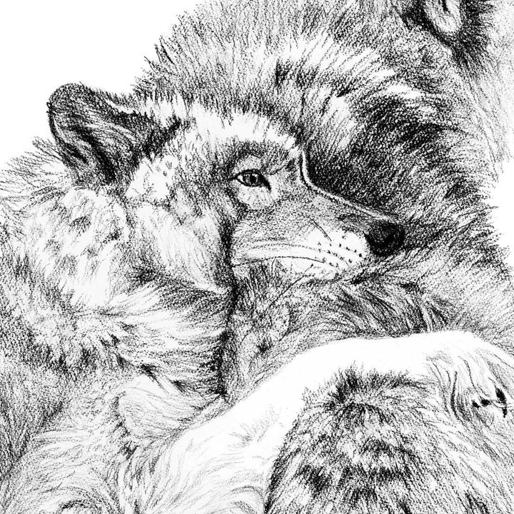 Wolf Cuddles - LE NID atelier