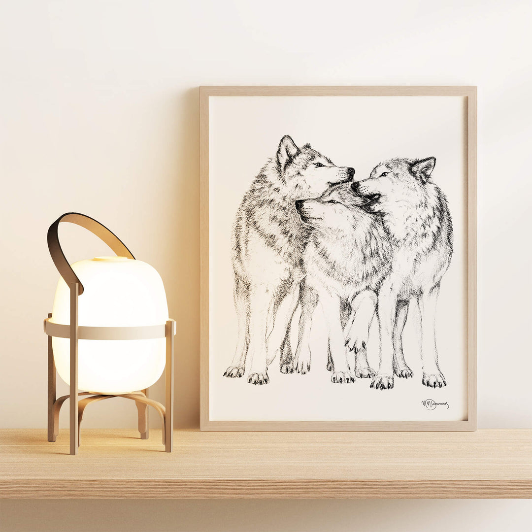 Wolf Pack - Print - LE NID atelier