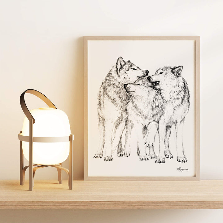 Wolf Pack - Print - LE NID atelier
