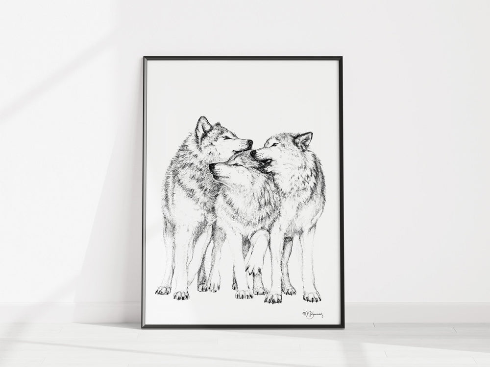 Wolf Pack - Print - LE NID atelier