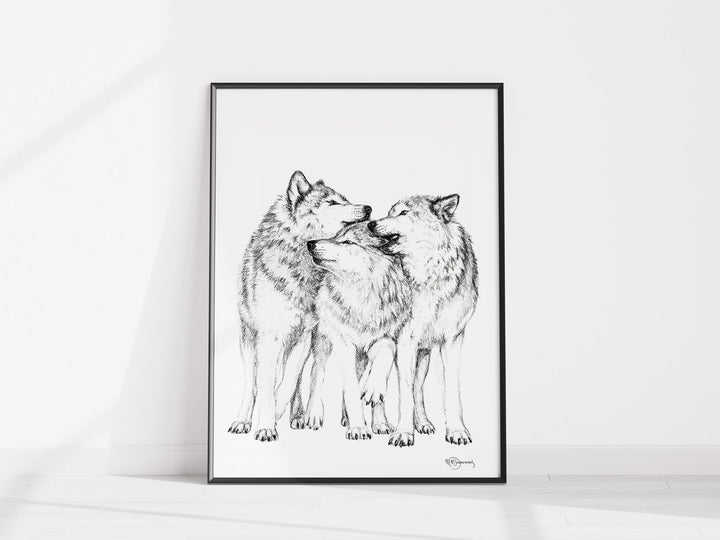 Wolf Pack - Print - LE NID atelier