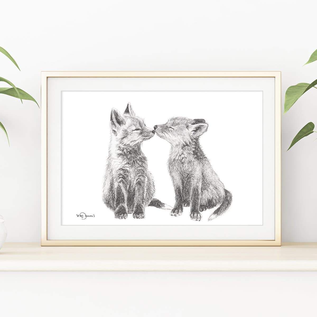 Adorable Baby Foxes - LE NID atelier
