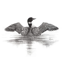 Huard Canadien - affiche - Déco murale nature