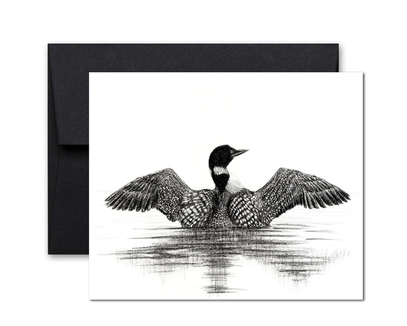Canadian Loon Greeting Card - LE NID atelier
