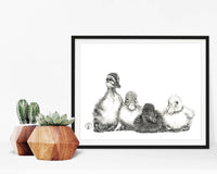 Adorables Canetons - affiche