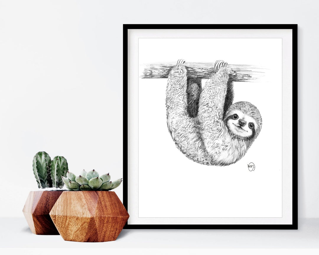 Cute Baby Sloth - LE NID atelier