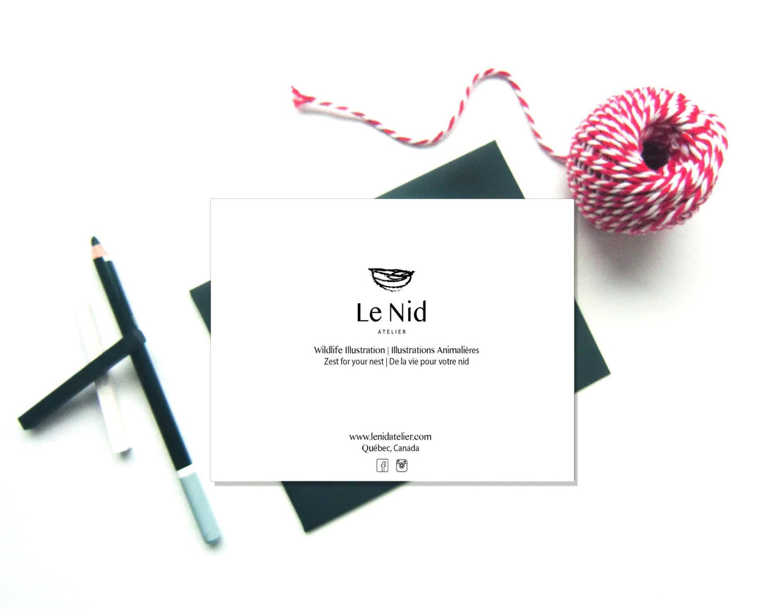 Cute Rabbit Greeting Card - LE NID atelier