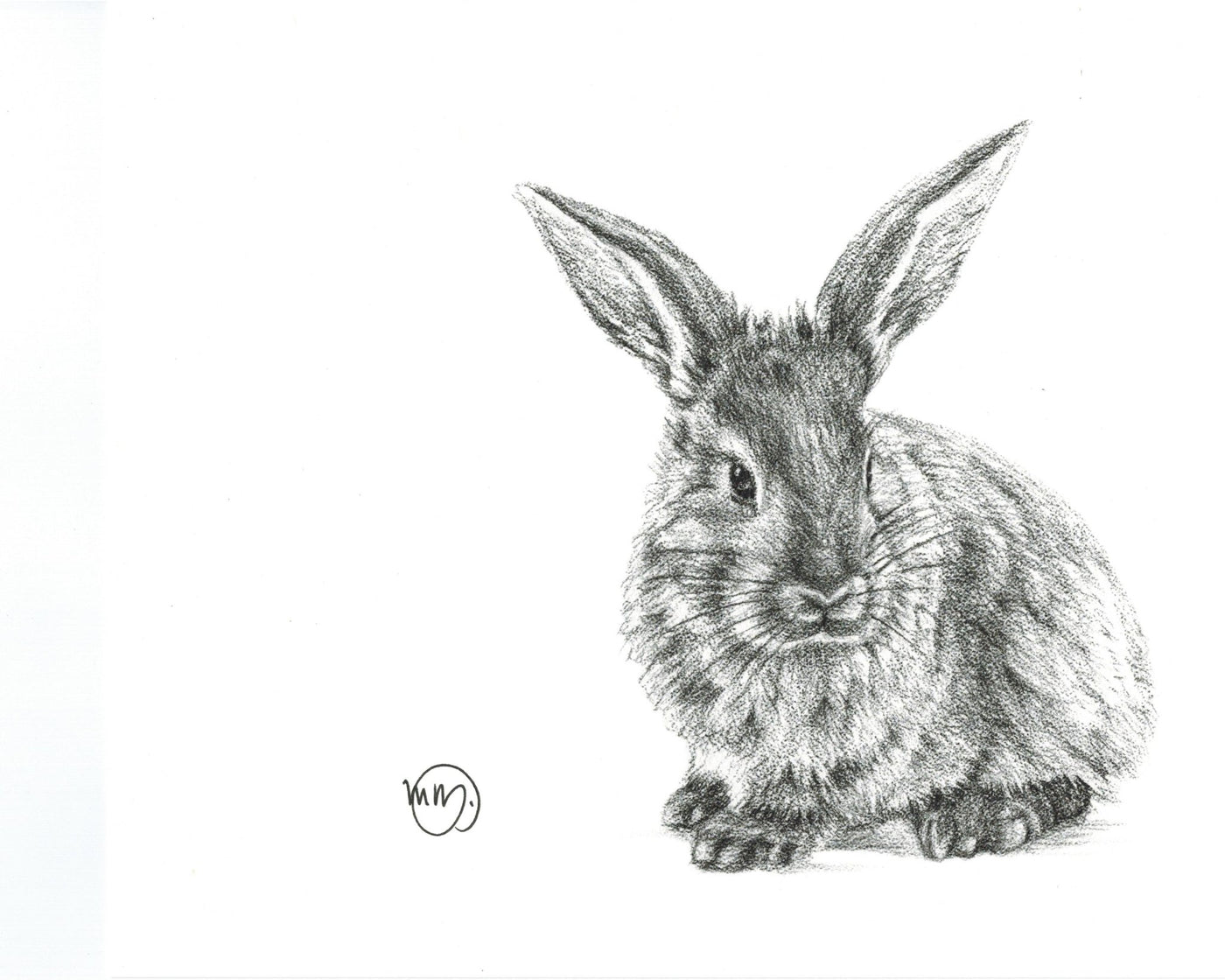 Cute Rabbit Greeting Card - LE NID atelier