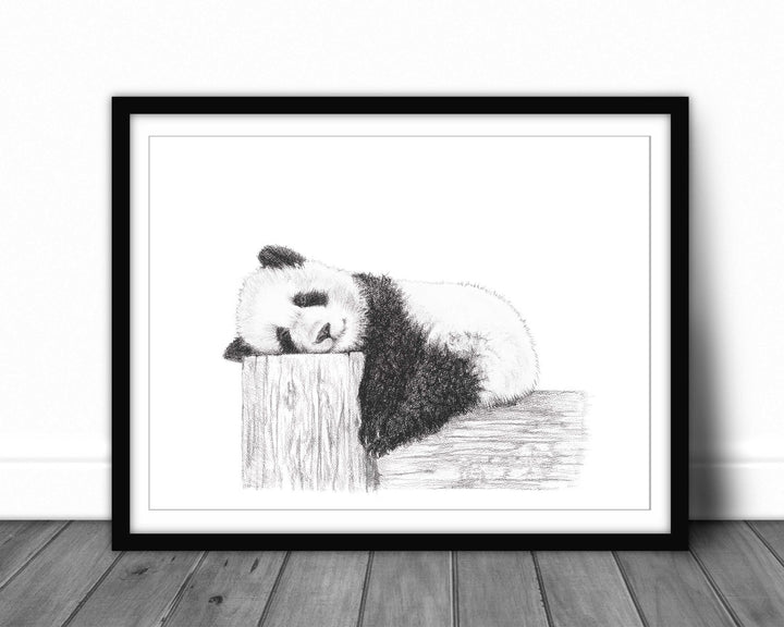 Cute sleeping Panda - LE NID atelier