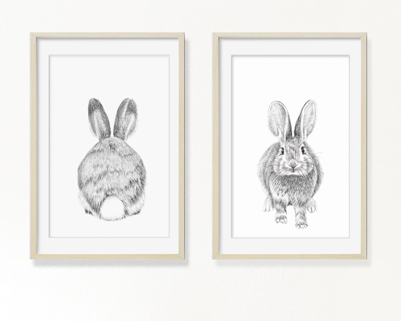 DUO Adorable rabbits - LE NID atelier
