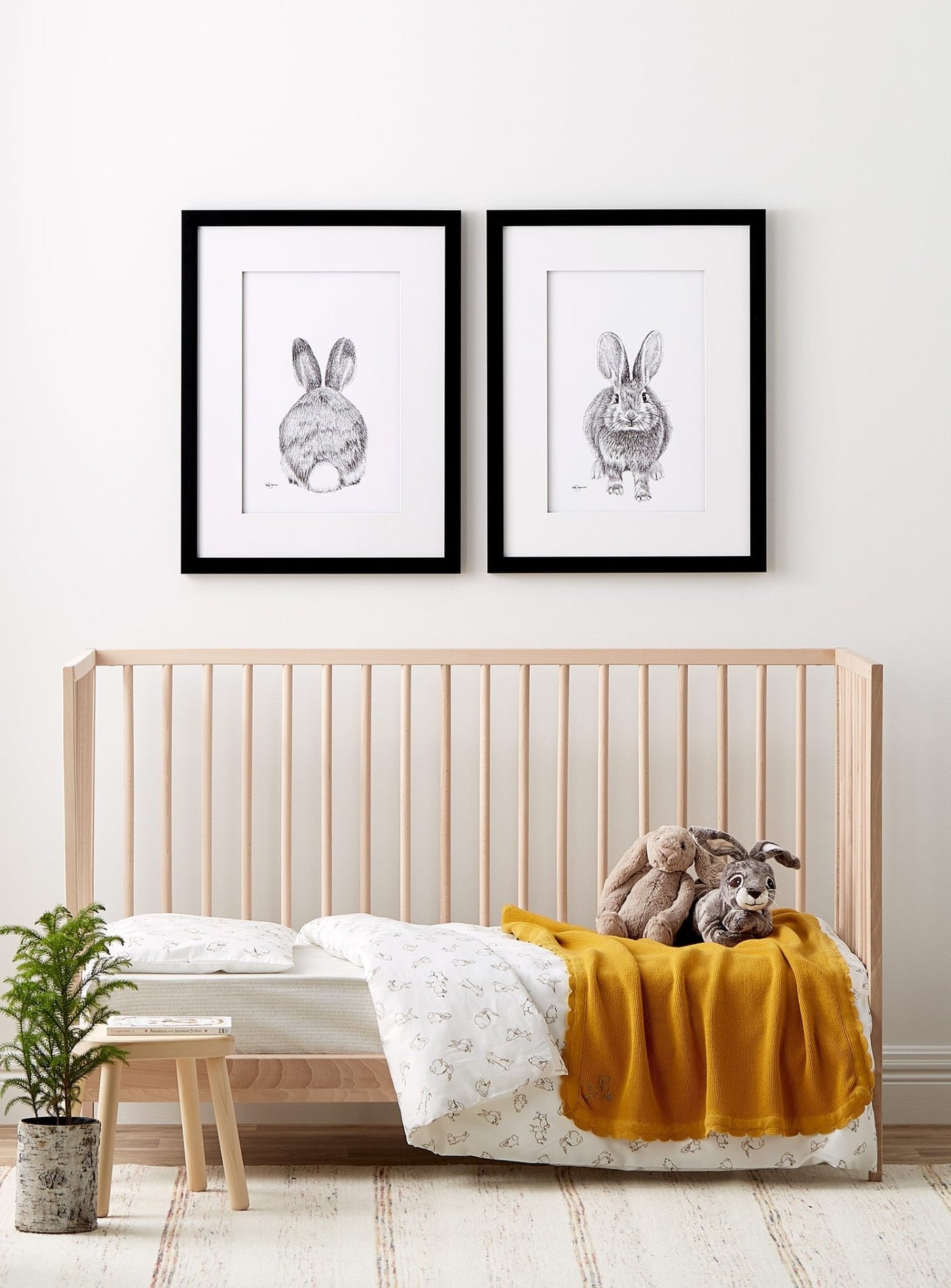 DUO Adorable rabbits - LE NID atelier