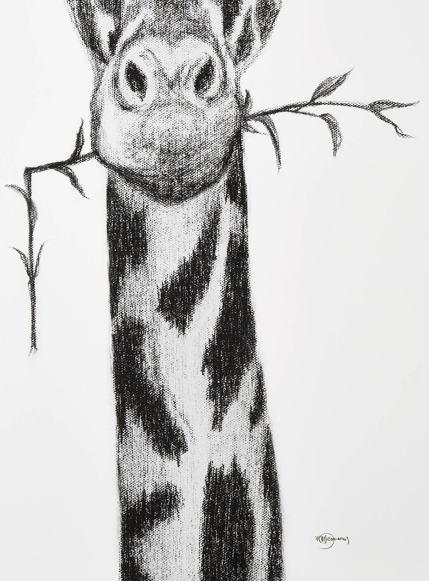 Giraffe Portrait - LE NID atelier