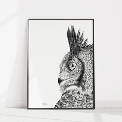 Great horned owl - LE NID atelier